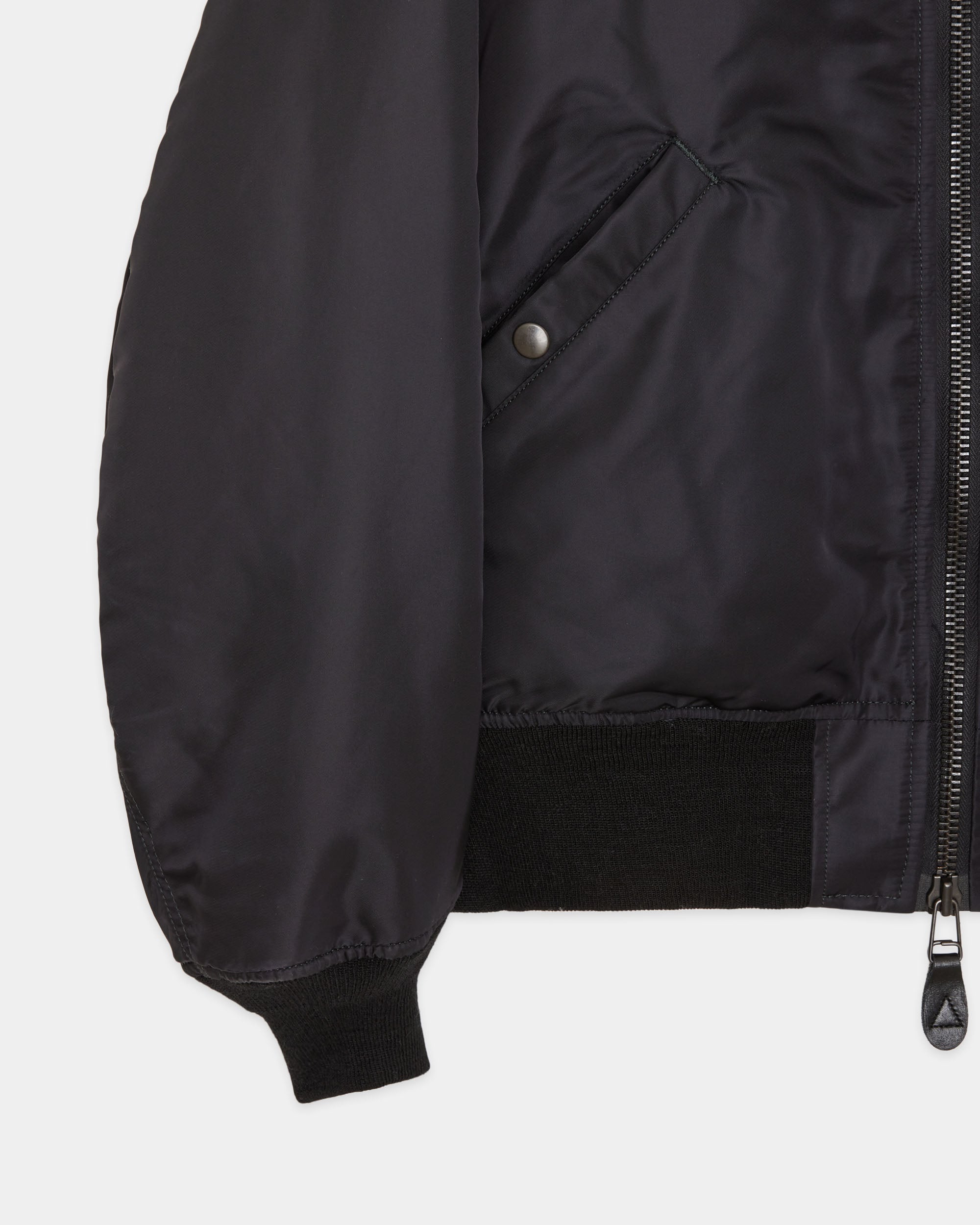 ナイロンツイル / MA-1, Black