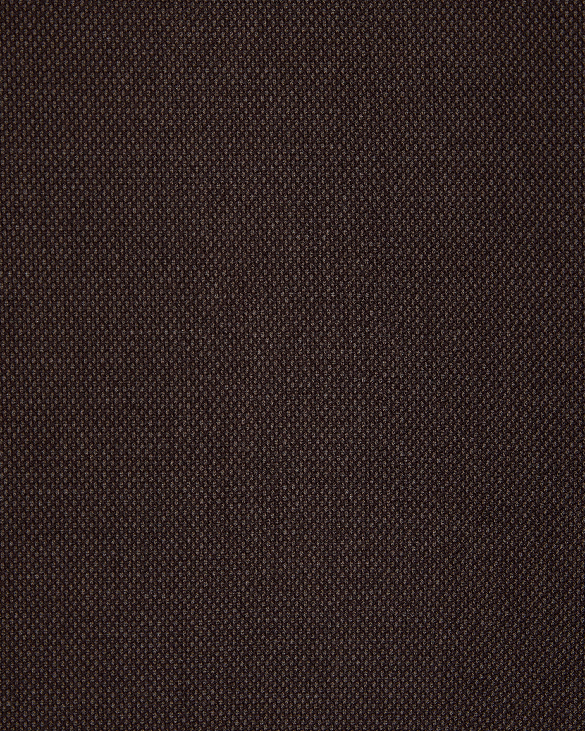 【PARKING Exclusive】Tumbled Wool Serge / Wide Cylinder Fit Easy Pants, Brown Bird’S-Eye