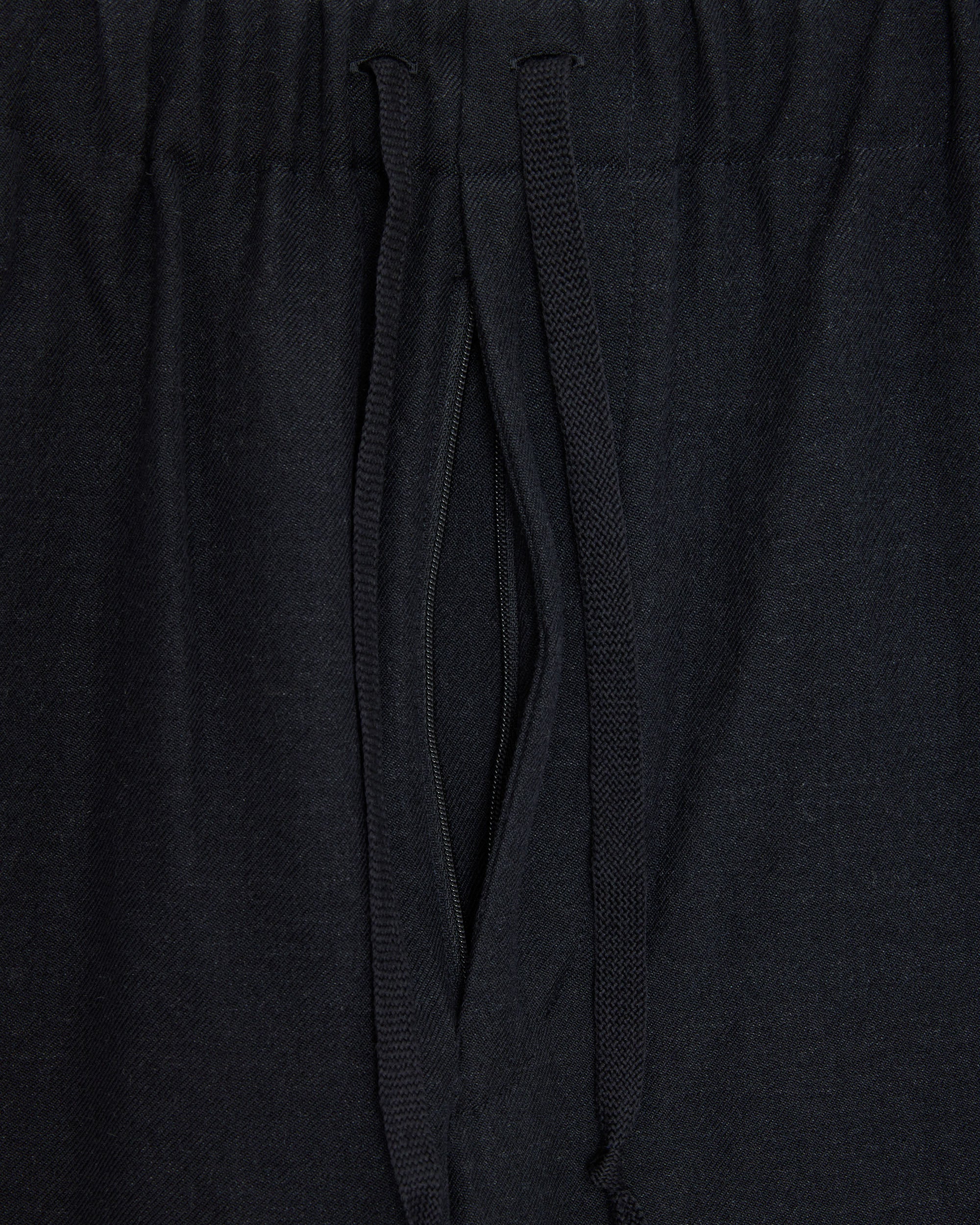 【PARKING別注】ウールサージワッシャータンブラー / ワイドシリンダーフィットイージーパンツ, Chambray Black