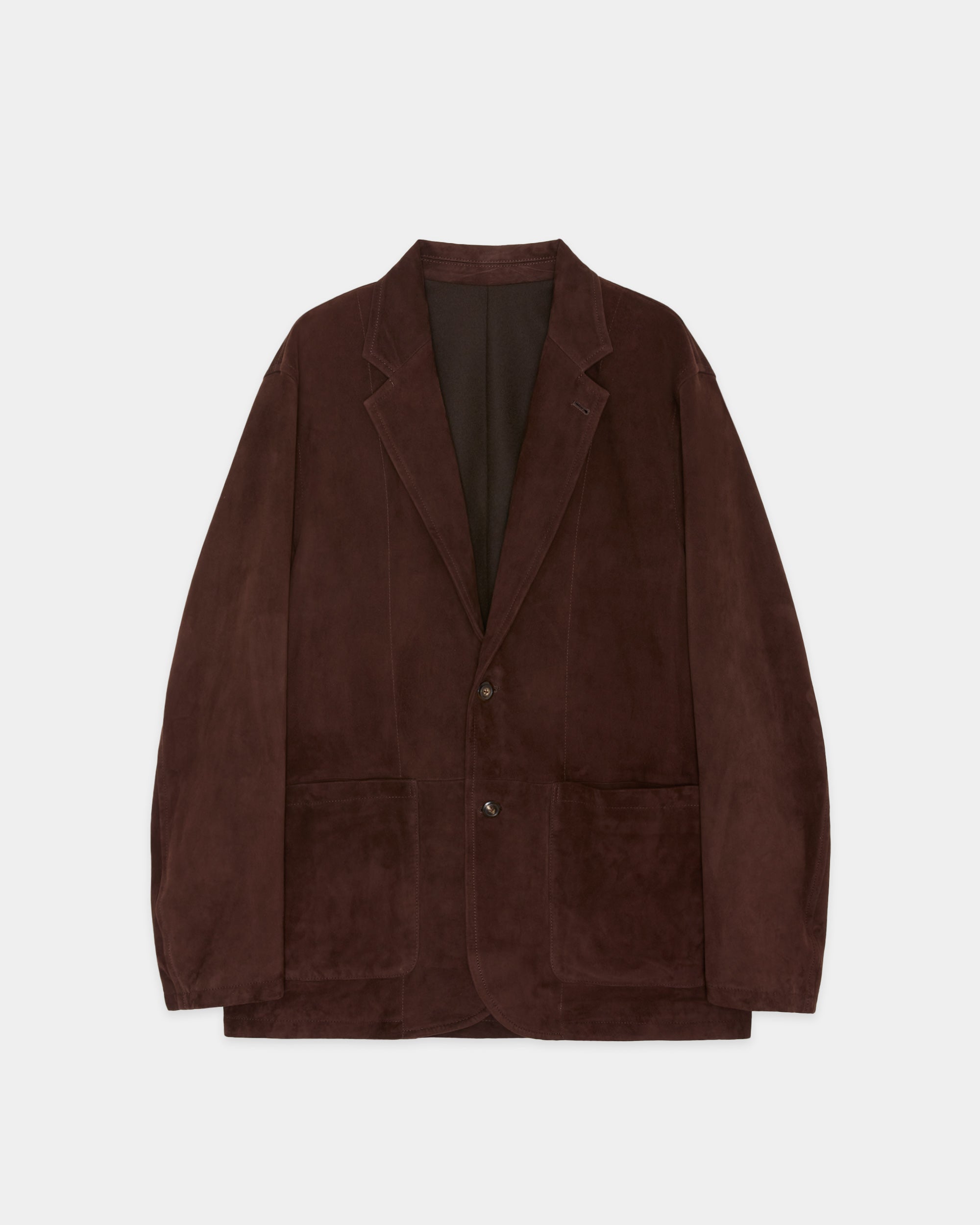 【PARKING 別注】ゴートスエード / ストロールアラウンドジャケット, Brown
