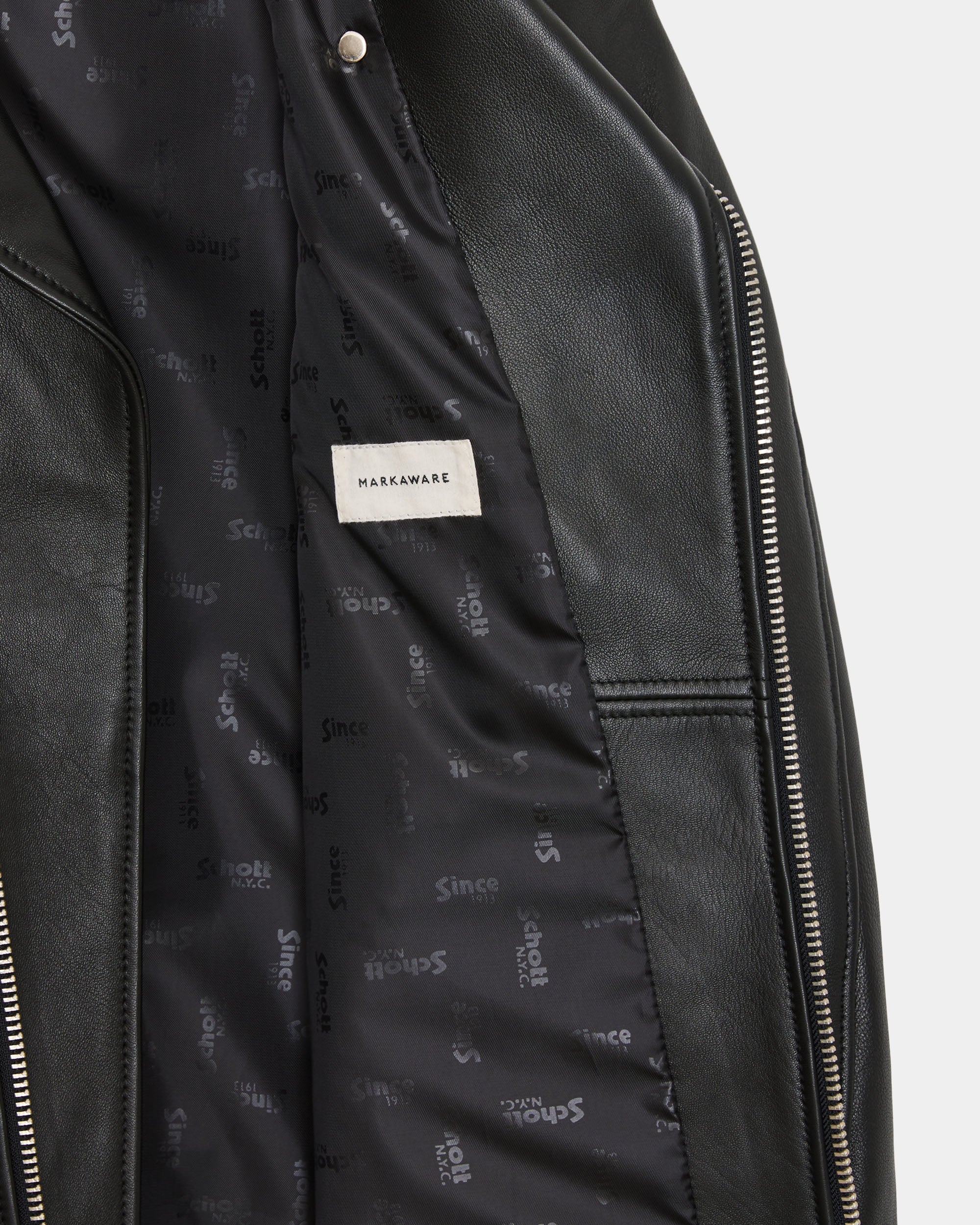 Schott × MARKAWARE for ADAM ET ROPÉ HOMME / EX ONESTAR MW, Black